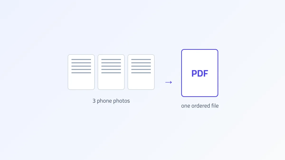 تحويل صور الهاتف إلى ملف PDF واحد مرتب: دليل عملي